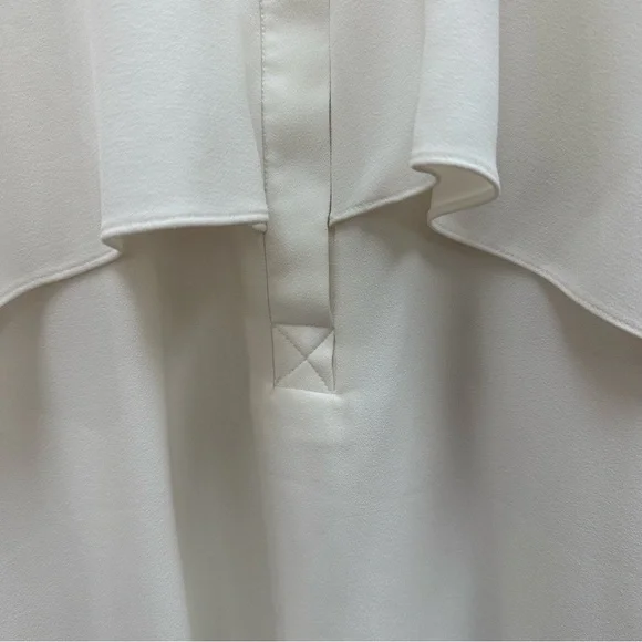 VIVIAN CHAN X REVOLVE The Dara Dress White Mini Dress with Deep V-Neck & Pockets - Picture 6 of 9